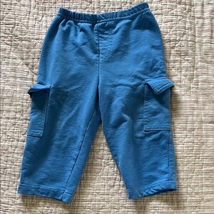 Blue Kids Cargo Pants